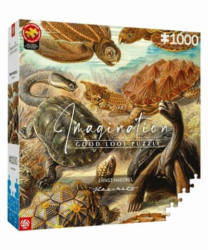 Puzzle Good Loot Imagination - Ernst Haeckel: Jūrinės vėžlės 1000 vnt