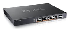 Zyxel XMG2230-28HP Valdomas L2/L3 2.5G Ethernet (100/1000/2500) Maitinimas per Eternetą (PoE) 1U Juoda 2