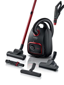 Bosch Serie 6 BGL6POW2 dulkių siurblys Cilindrinis dulkių siurblys Sausa 850 W Dulkių maišas
