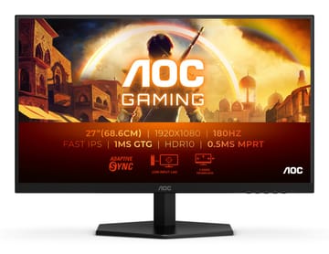 AOC G4 27G42E kompiuterio monitorius 68,6 cm (27") 1920 x 1080 pikseliai „Full HD“ LCD Juoda