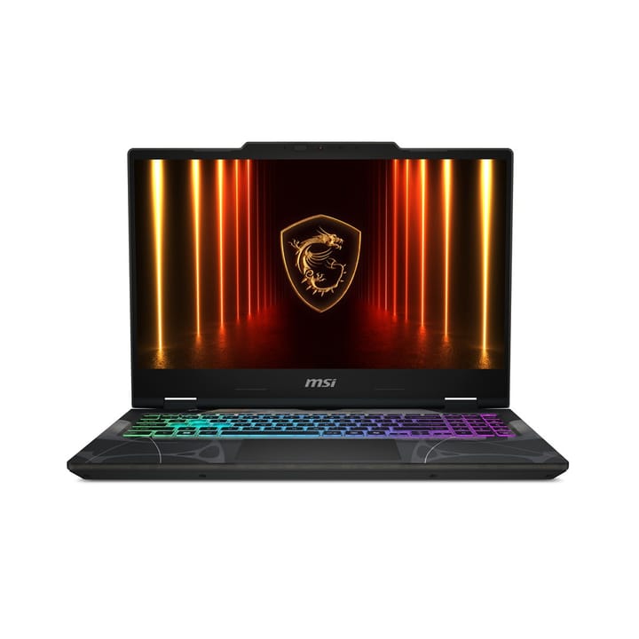 MSI Cyborg 15 B13WEKG-626XPL Intel® Core™ i7 i7-13620H Knyginis kompiuteris 39,6 cm (15.6") „Full HD“ 16 GB DDR5-SDRAM 512 GB SSD NVIDIA GeForce RTX 5050 Wi-Fi 6E (802.11ax) NoOS Juoda