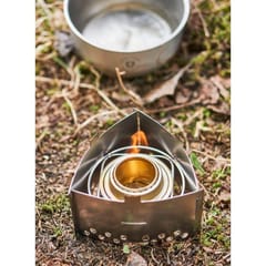Trangia Triangle Set Turistinio degiklio apsauga nuo vėjo 7