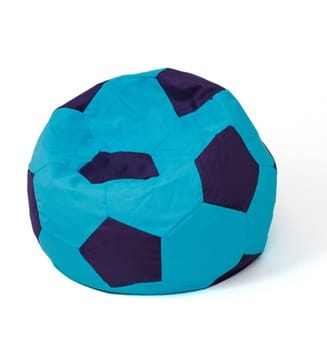 Futbolo krepšys Sako bag pouffe blue-green L 80 cm