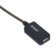 SAVIO CL-130 USB active port extension 10m USB 2.0-A male USB 2.0-A female Juoda 3