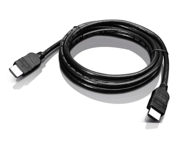 Lenovo 2.0m HDMI HDMI kabelis 2 m HDMI A tipo (standartinis) Juoda