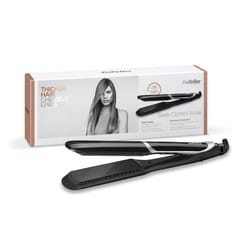BaByliss Sleek Control Wide Tiesinimo žnyplės Šiltas Juoda 2,5 m 7