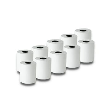 Qoltec 51900 terminis ritinys 57 x 27 | 55g / m2 | 10 vnt. | Be BPA