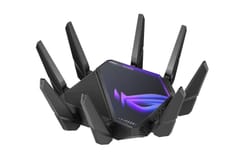 ASUS ROG Rapture GT-AXE16000 belaidis maršrutizatorius 10 Gigabit Ethernet Trijų dažnio juostų (2,4 GHz / 5 GHz / 6 GHz) Juoda 1