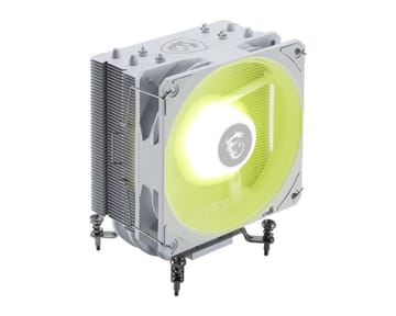 MSI MAG COREFROZR AA13 WHITE Kompiuterio aušinimo sistema Procesorius Orinis aušintuvas 12 cm Balta 1 vnt