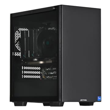 Actina 5901443387466 workstation Intel® Core™ i7 i7-14700 32 GB DDR4-SDRAM 1 TB SSD NVIDIA RTX A4000 Windows 11 Pro „Midi Tower“ PC Juoda