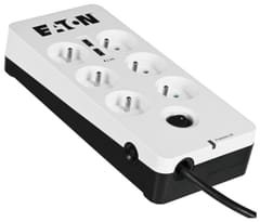 Eaton PB6UF viršįtampių ribotuvas Juoda, Balta 6 AC išvestis(ys / čių) 220 - 250 V 1,5 m 1