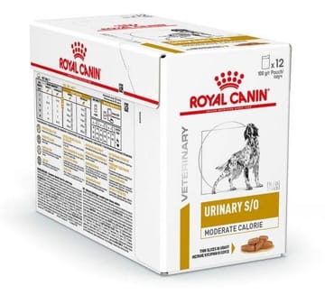 ROYAL CANIN Dog Urinary S/O Moderate Calorie - drėgnas ėdalas šunims - 12 x 100g