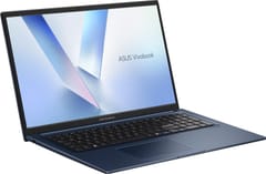 ASUS Vivobook 17 X1704MA-AU035 „Core 7 350“, 17,3 colių FHD IPS lygio ekranas, 60 Hz, 250 nits, AG, 16 GB DDR5, 512 GB SSD, „Intel Graphics“, WLAN + BT, 720p kamera, 50 WHrs, be operacinės sistemos, „Quiet Blue“ 1