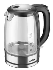 „Amica KD 2050G Inox“ elektrinis virdulys 1,7 l 2200 W Skaidrus 2