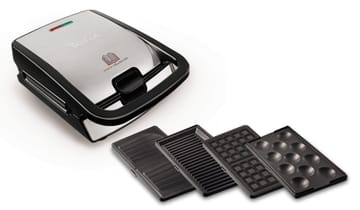 Tefal SW854D sumuštinių keptuvė 700 W Juoda, Nerūdijančiojo plieno