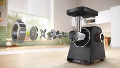 Bosch Serie 4 MFWS440B mėsmalė 1900 W Juoda, Sidabras 2