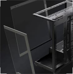 Corsair Midi Tower 3500X LXR LINK TG „Midi Tower“ Juoda 2