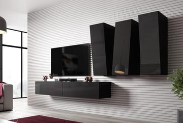 Cama VIGO SLANT 1 CZ svetainės sekcija Spinta daiktams ir garso / vaizdo technikai laikyti