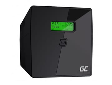 Green Cell UPS03 nepertraukiamo maitinimo resursai (UPS) „Line-Interactive“ 1,999 kVA 600 W 4 AC išvestis(ys / čių)
