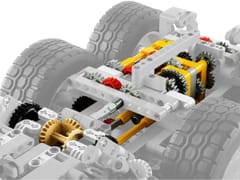 LEGO TECHNIC 42114 Volvo 6x6 šarnyrinis vilkikas 8