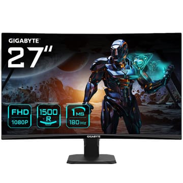 GIGABYTE GS27FC kompiuterio monitorius 68,6 cm (27") 1920 x 1080 pikseliai „Full HD“ LCD Juoda