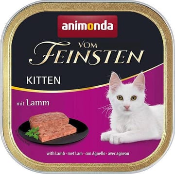 ANIMONDA Vom Feinsten Kitten Lamb - šlapias kačių maistas - 100g