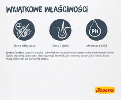 Josera Catelux sausas kačių maistas 2 kg Adult Antis, Paukštiena 6