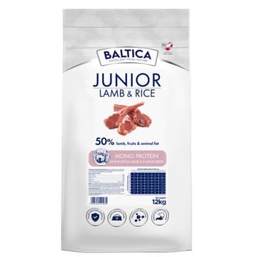 BALTICA Nutraceutic Puppy Monoprotein Lamb with rice - sausas maistas šunims - 12kg