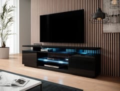 RTV spintelė EVA 180x40x56 juoda blizgi 2