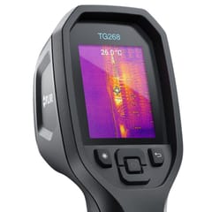 FLIR TG268 Infrarot-Thermometer -25 bis+400°C Juoda Įmontuotas ekranas LCD 320 x 240 pikseliai 4