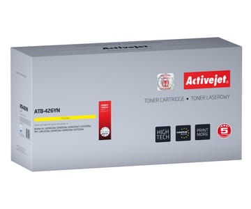 Activejet " " tonerio kasetė ATB-426YN (pakaitinė Brother TN-426Y; Supreme; 6500 puslapių; geltona)