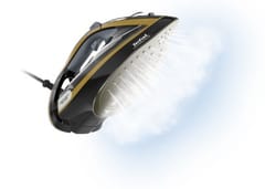 Tefal FV9865E0 lygintuvas Sauso ir garų tipo lygintuvas „Durilium Autoclean“ padas 3000 W Juoda, Auksas 3