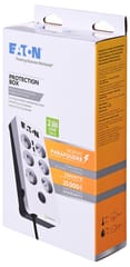 Eaton PB6UF viršįtampių ribotuvas Juoda, Balta 6 AC išvestis(ys / čių) 220 - 250 V 1,5 m 6