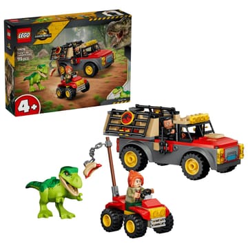 LEGO JURASSIC WORLD 77978 Jaunojo T. rex transportavimo sunkvežimis