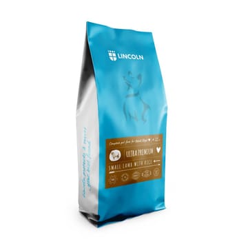LINCOLN Ultra premium Adult Small Lamb with rice - sausas maistas šunims - 12kg