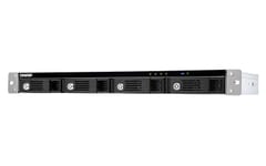 QNAP TR-004U saugojimo diskų korpusas HDD / SSD aptvaras Juoda, Pilka 2.5/3.5" 1