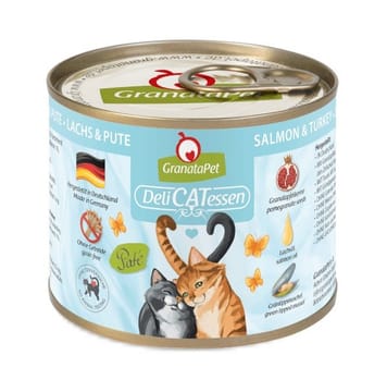GRANATAPET DeliCATessen Salmon and turkey - šlapias kačių maistas - 200g