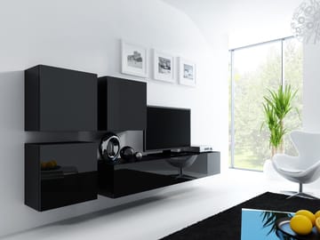 Cama VIGO 23 CZ/CZ svetainės sekcija Spinta daiktams ir garso / vaizdo technikai laikyti