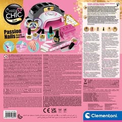 Clementoni rinkinys – Crazy Chic nagų grožio salonas 4