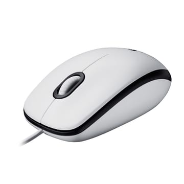 Logitech M100 kompiuterio pelė Biuras Abiems rankoms USB A tipo Optinis 1000 DPI