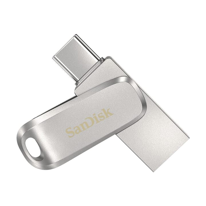 SanDisk Ultra Dual Drive Luxe 128 GB USB 3.2 Gen 1 (3.1 Gen 1) nerūdijantis plienas