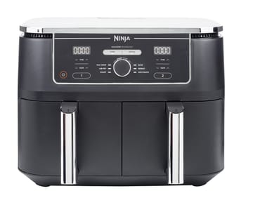 Ninja AF400EU gruzdintuvė Dvigubas 9,5 L Autonominės 2470 W Karšto oro gruzdintuvė Juoda