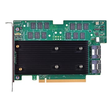 Broadcom MegaRAID 9670W-16i RAID valdiklis PCI Express x16 4.0 6 Gbit/s