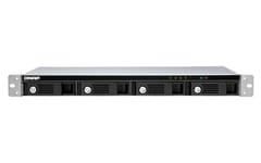 QNAP TR-004U saugojimo diskų korpusas HDD / SSD aptvaras Juoda, Pilka 2.5/3.5" 7