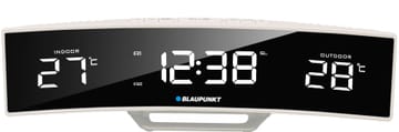 Blaupunkt CR12WH žadintuvas Skaitmeninis žadintuvas Juoda, Balta