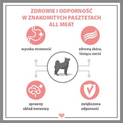 PUPIL Premium All Meat Venison - drėgnas ėdalas šunims - 800g 6