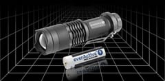 LED rankinis žibintuvėlis everActive FL-180 "Bullet" su CREE XP-E2 LED 8