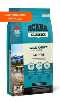 ACANA Classics Wild Coast - sausas maistas šunims - 14,5 kg