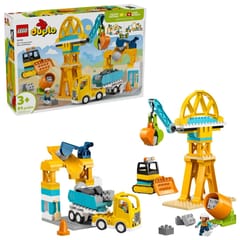 LEGO DUPLO 10476 3 in 1 Statybvietė ir transporto priemonės 1