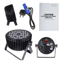 LIGHT4ME ALU QUAD PAR 18x6W RGBW - scenos prožektorius 7